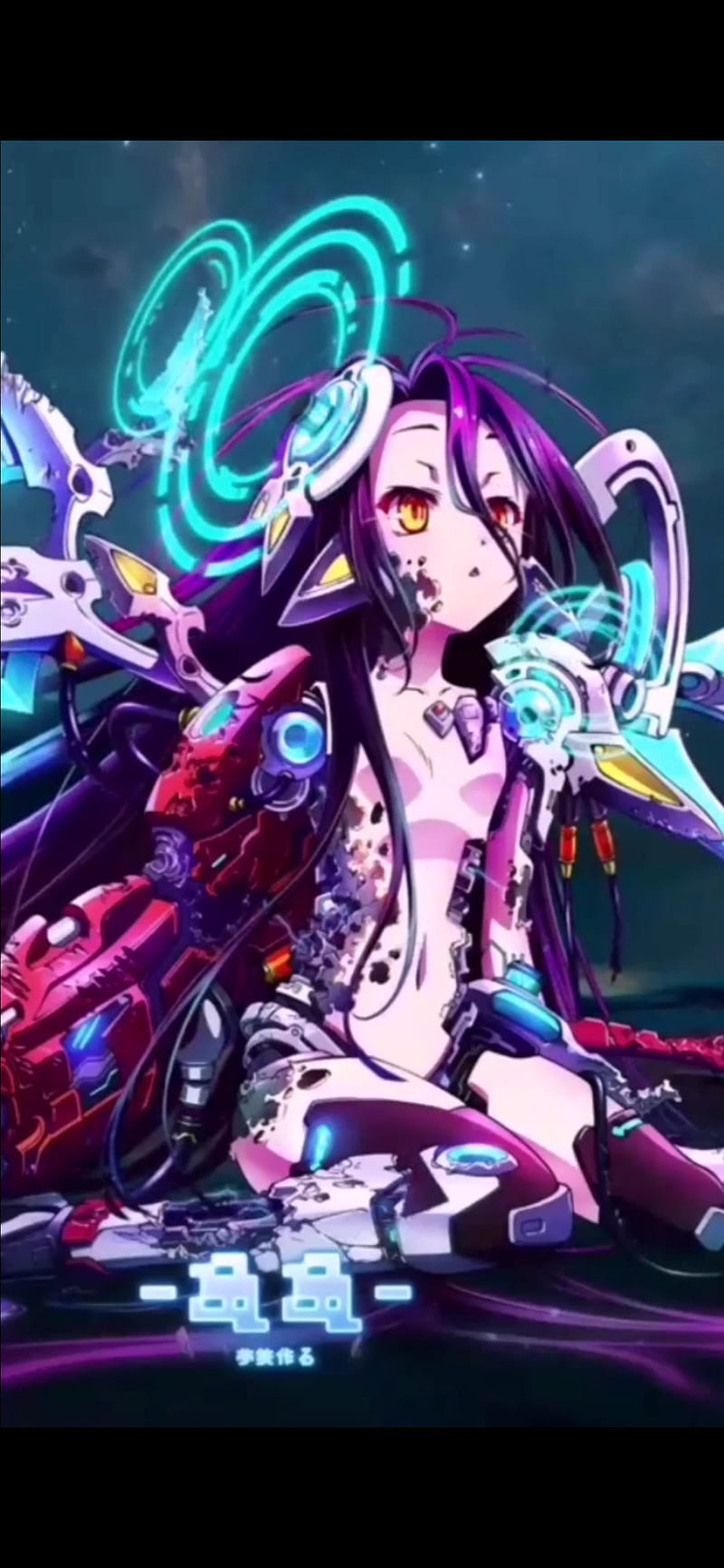 No Game No Life Zero Wallpaper 720p Móbile