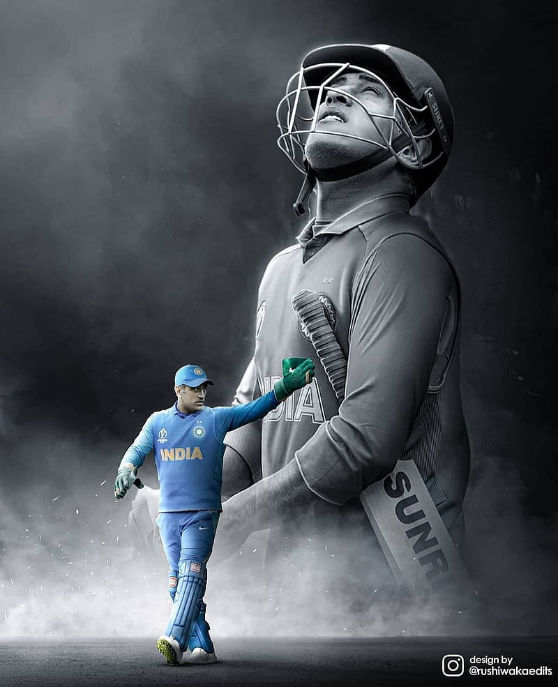 Pin by Gopesh Avasthi on Inspiration  Ms dhoni wallpapers Dhoni back  pose Ms doni