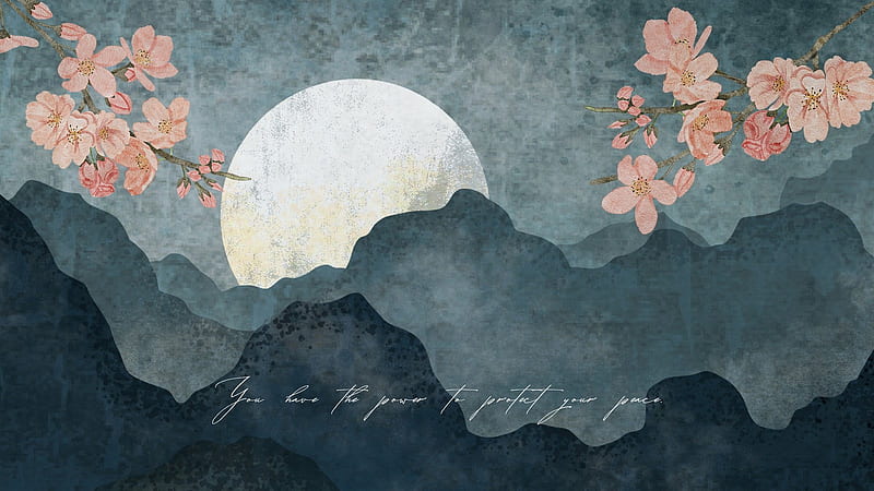 and customizable moon templates, Bohemian Moon, HD wallpaper