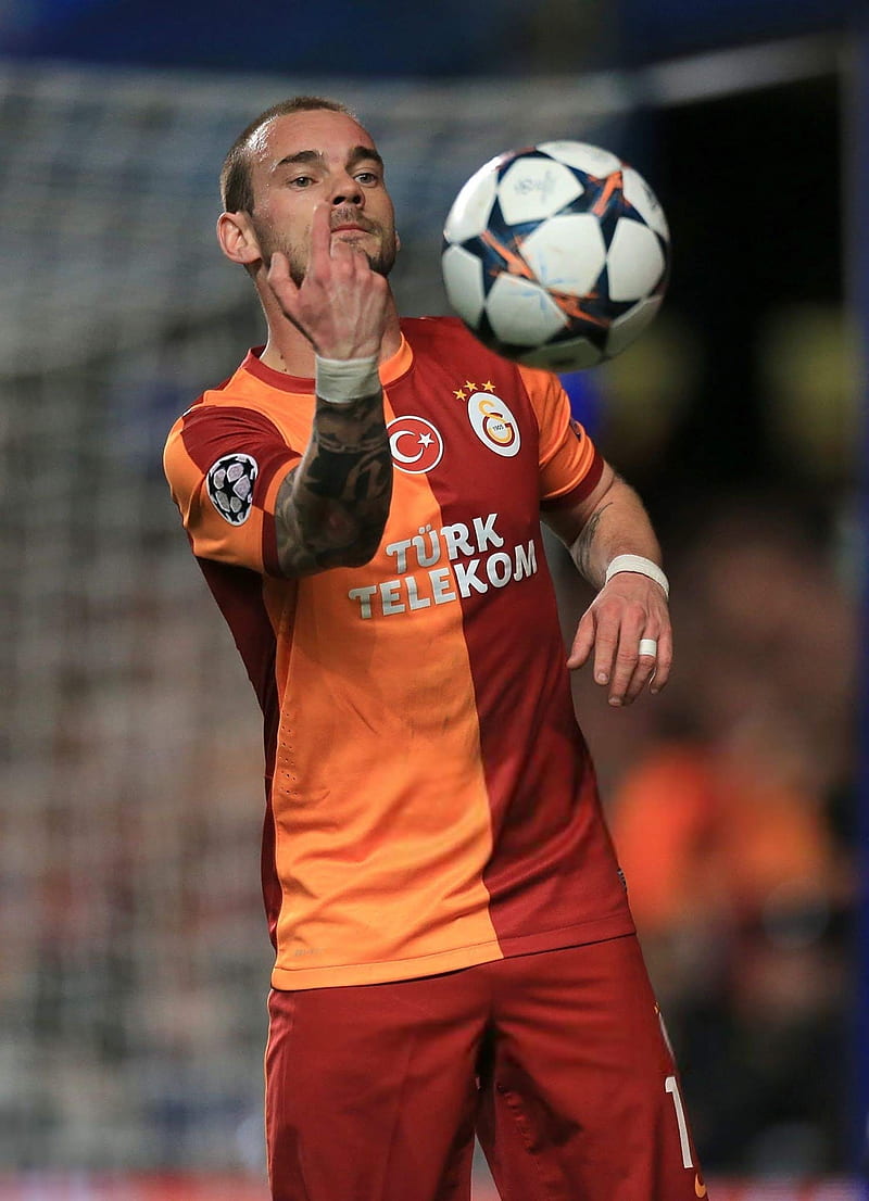Sneijder, cl, football, football, galatasaray, HD phone wallpaper