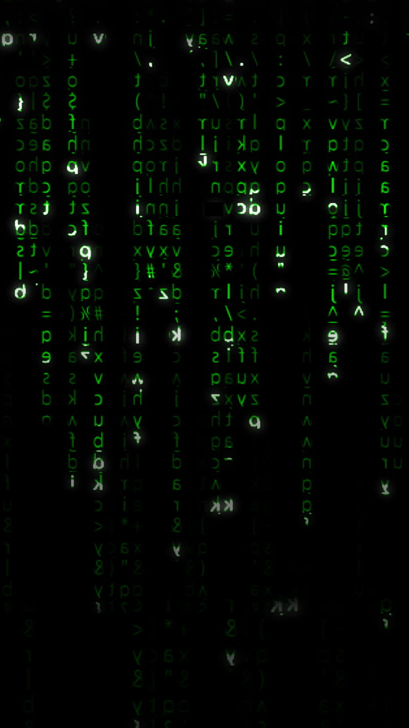 matrix, code, operator, green, hacker, neon, techno, HD phone wallpaper