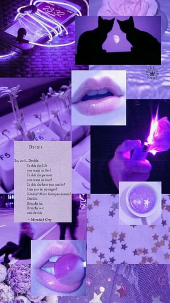 Aesthetic purple, aesthetic, HD phone wallpaper