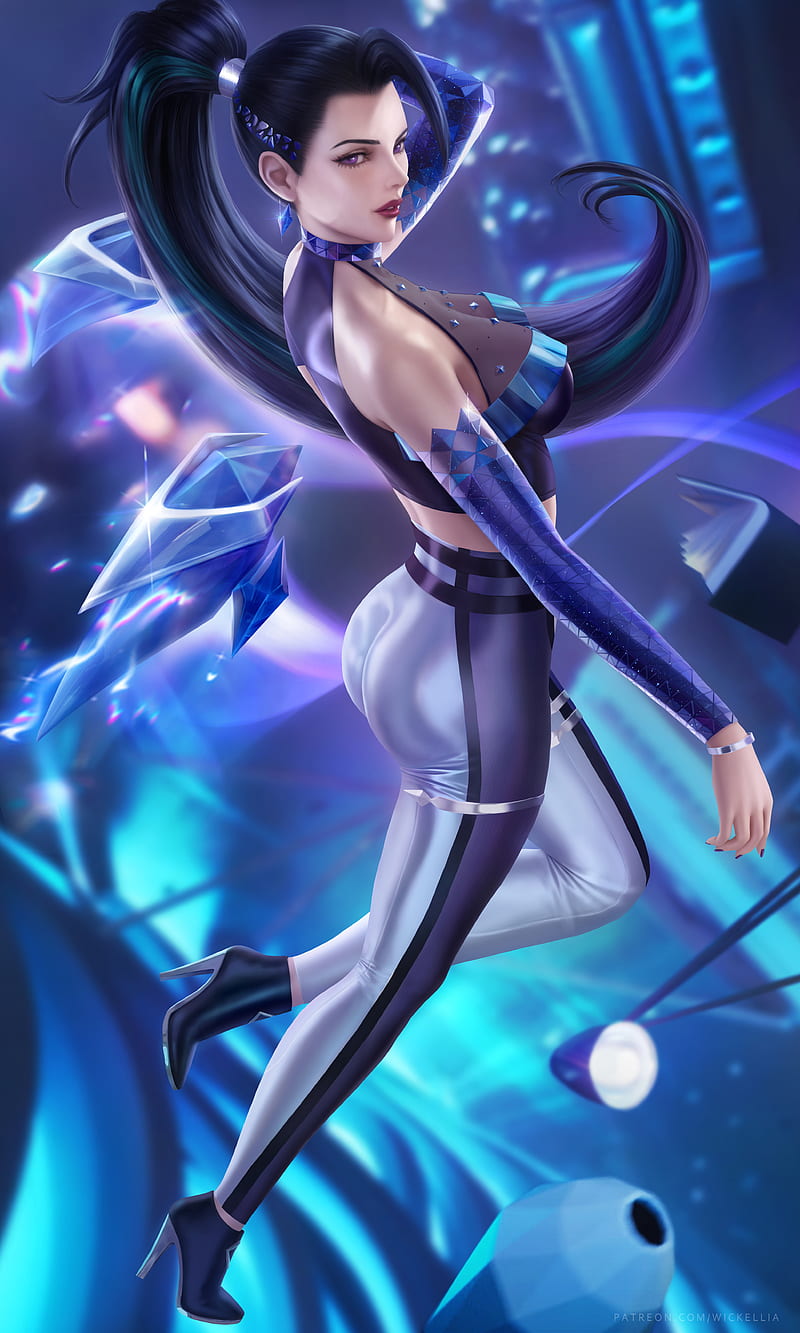 Kai'sa League Of Legends Live Wallpaper - WallpaperWaifu