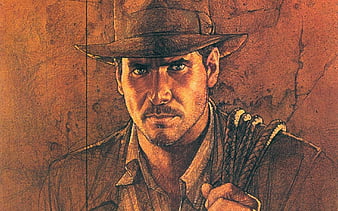 Indiana jones, harrison ford, HD wallpaper