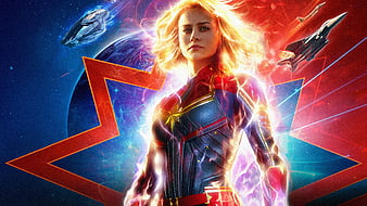 Captain Marvel Movie 2019, captain-marvel-movie, captain-marvel, 2019-movies, movies, brie-larson, carol-danvers, HD wallpaper