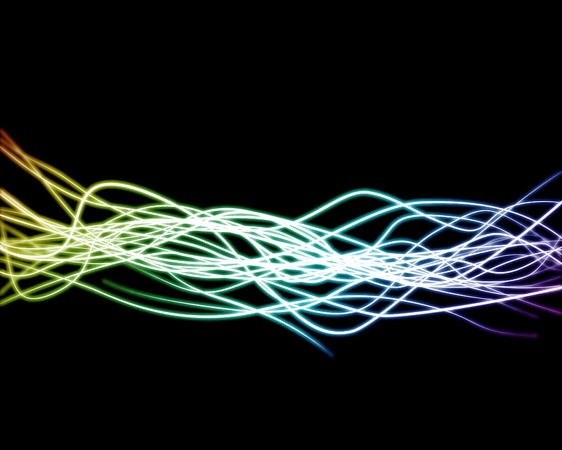 glowing strokes, red, glow, black, yellow, energy, strokes, purple, multicolor, lines, hop, white, HD wallpaper