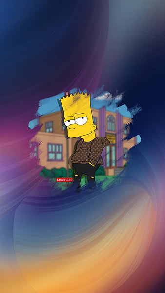 Bart edit, ree, reee, HD phone wallpaper