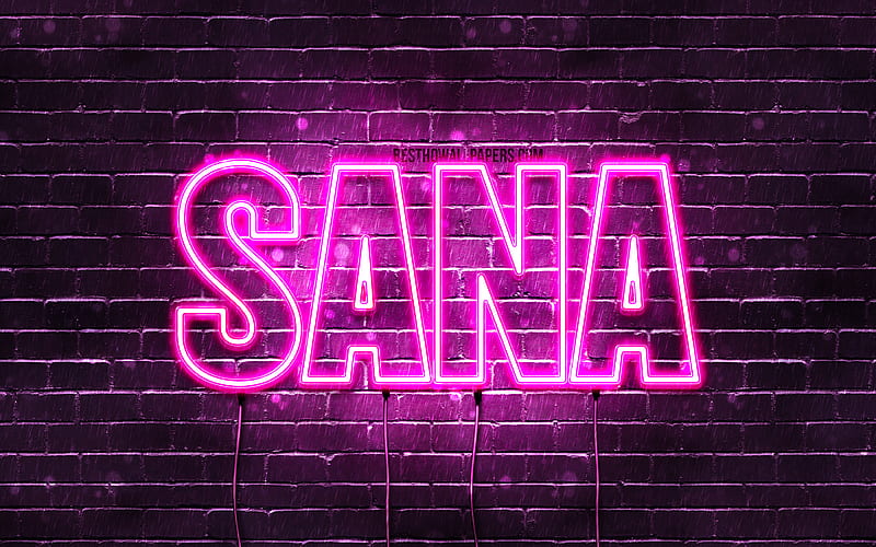 Sana Name Stylish Wallpapers