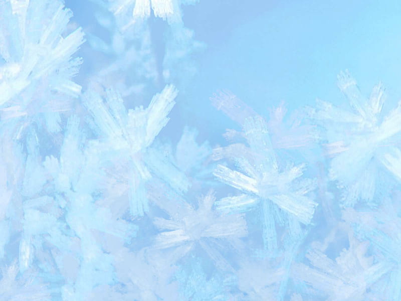 Snowflake crystal christmas, snow, snowflakes, nature, white, blue, HD wallpaper