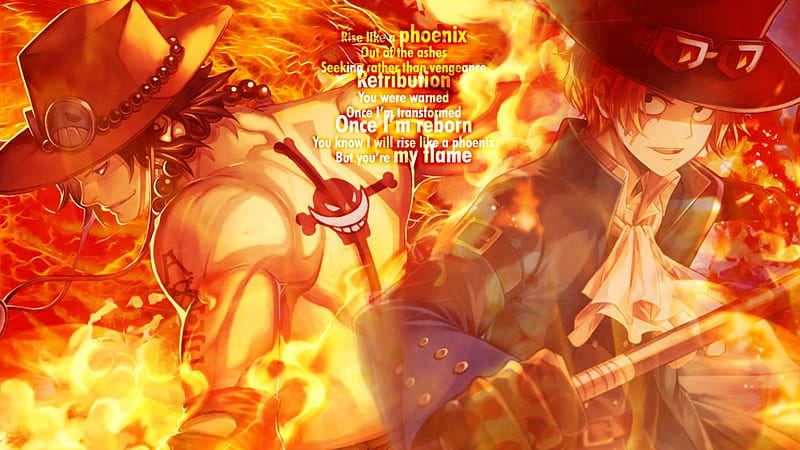 Sabo Ace Ace Sabo Fire One Piece Hd Wallpaper Peakpx