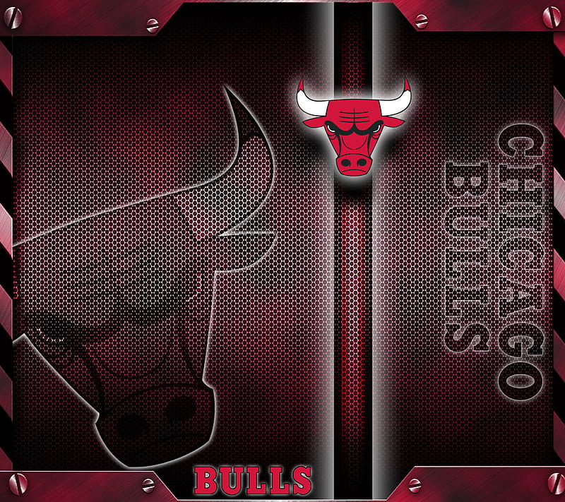 Chicago Bulls, basketball, black, nba, red, windy city, HD wallpaper