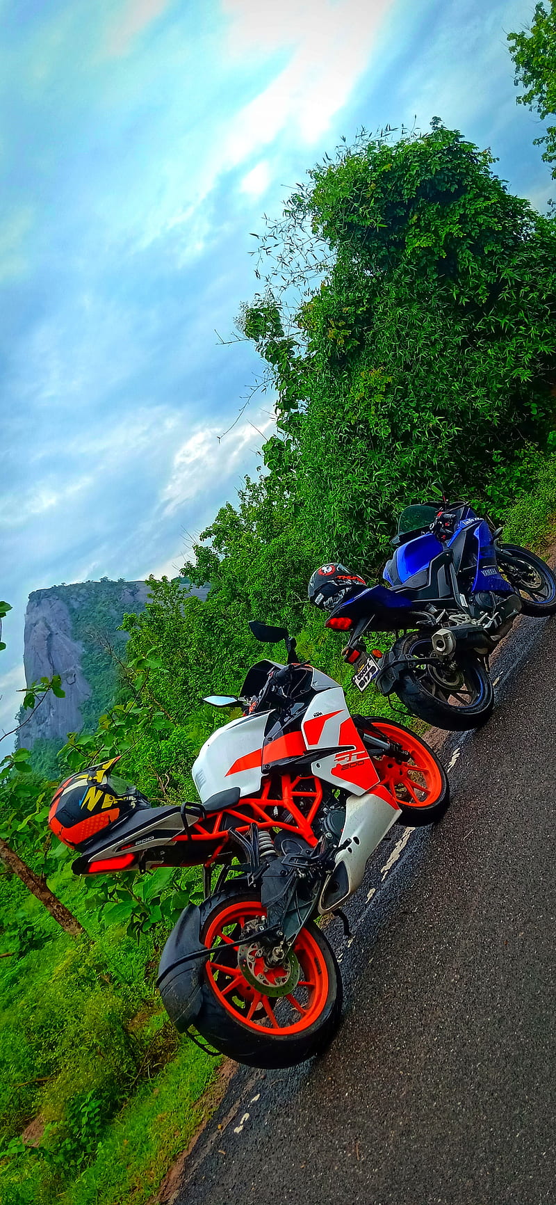 Ktm rc 200, bike, ktm, motorcycle, r15, HD phone wallpaper