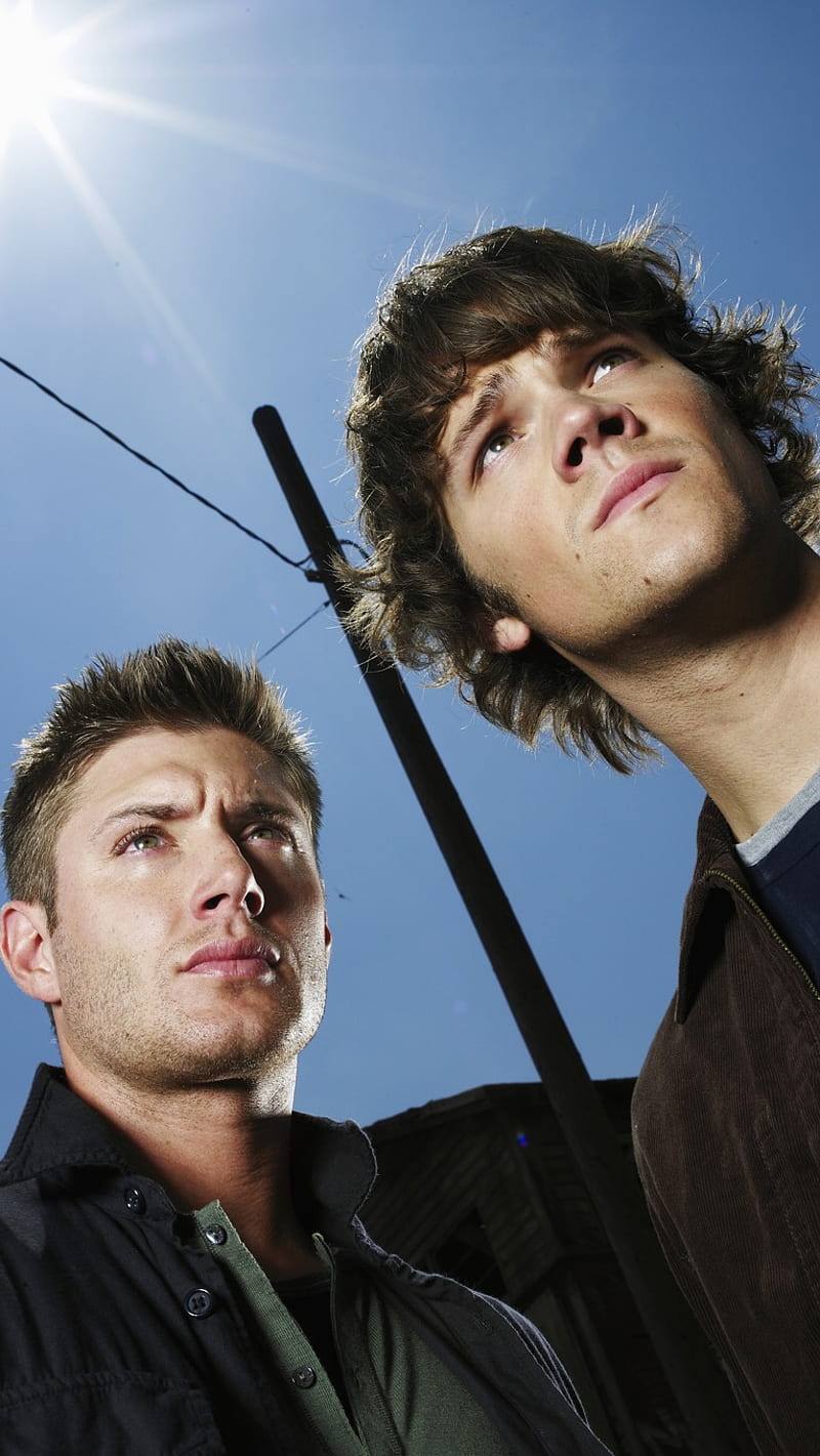 Dean And Sam, dean winchester, jared padalecki, jensen ackles, supernatural, HD phone wallpaper