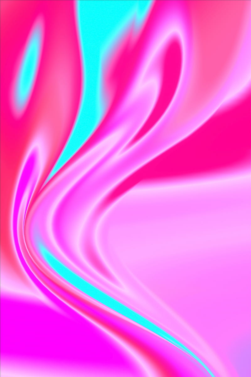 wavy, relief, blending, pink, blue, HD phone wallpaper