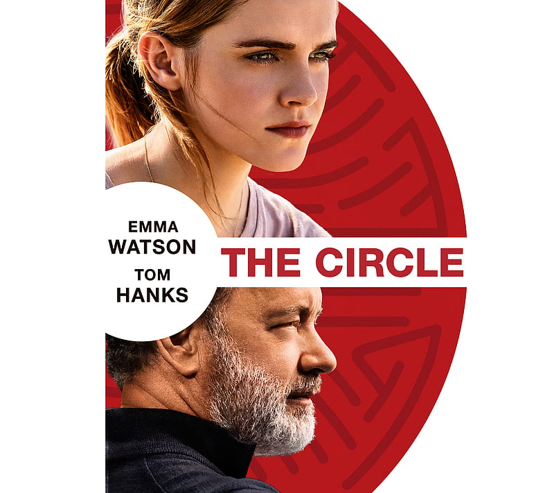 The Circle Poster, emma, watson, tom, hanks, tech, scifi, thriller, HD wallpaper
