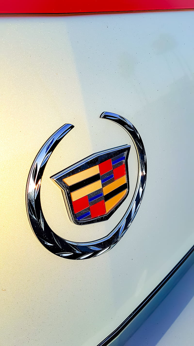 Cadillac dts logo, coche, emblema, símbolo, Fondo de pantalla de teléfono  HD | Peakpx