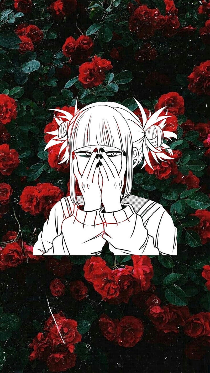 Download Himiko Toga Aesthetic Anime Girl Iphone Wallpaper | Wallpapers.com