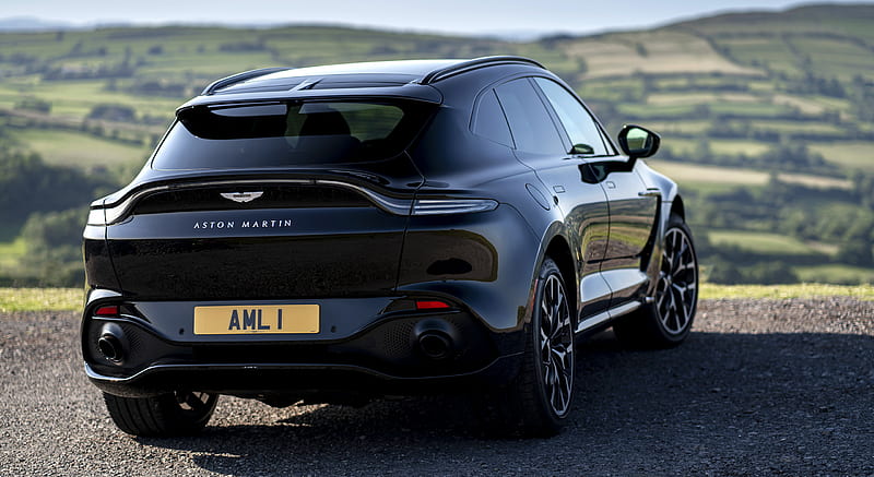 2021 Aston Martin DBX Onyx Black - Rear Three-Quarter , car, HD wallpaper
