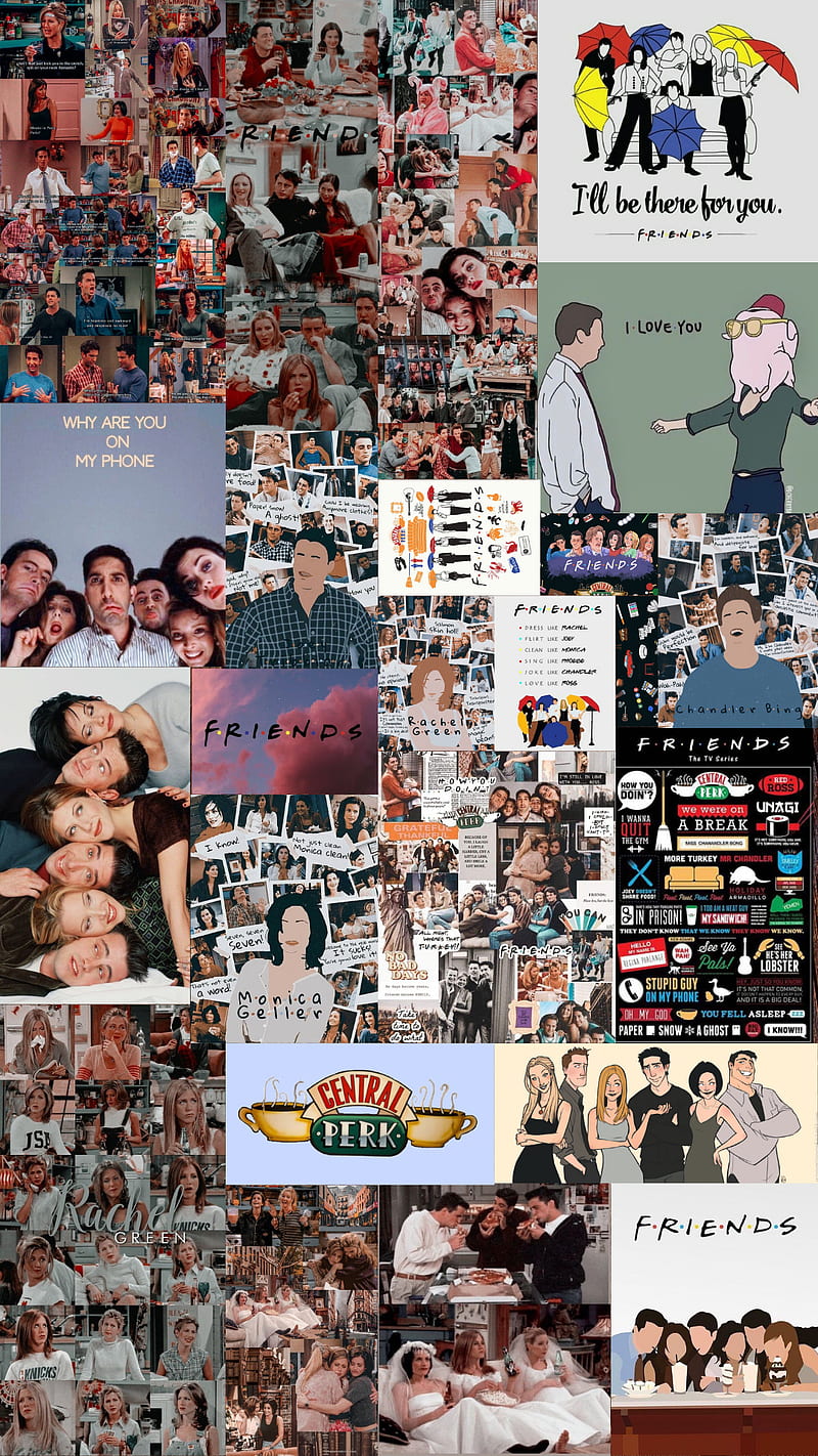 FRIENDS, group, series, tv, HD phone wallpaper | Peakpx