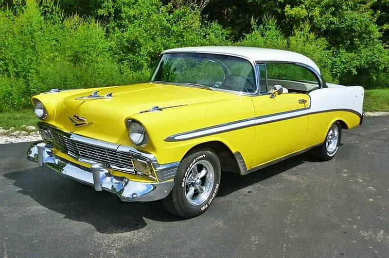 Chevrolet Bel Air 1957 Р¶С‘Р»С‚С‹Р№