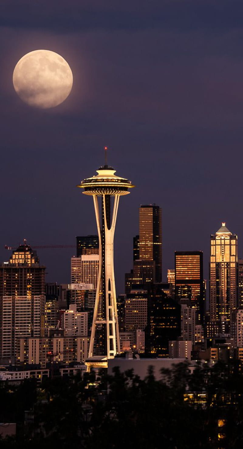Seattle United States Greys Anatomy City Series Downtown Hd Phone Wallpaper Peakpx