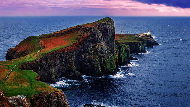 Neist Point - Isle Of Skye - Scotland, Scotland, Inner Hebrides, Neist Point, Isle Of Skye, Scottish Islands, HD wallpaper