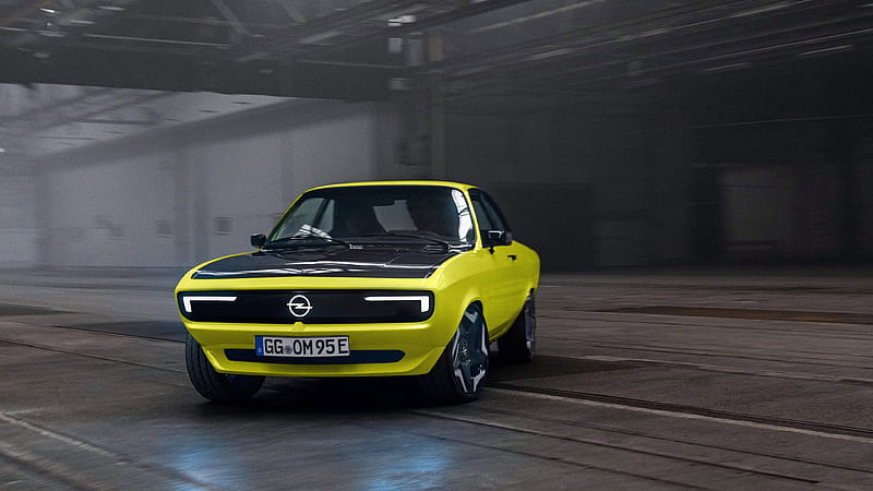 2021 Opel Manta GSe ElektroMOD, Concept, Coupe, Electric, Restomod, car, HD wallpaper