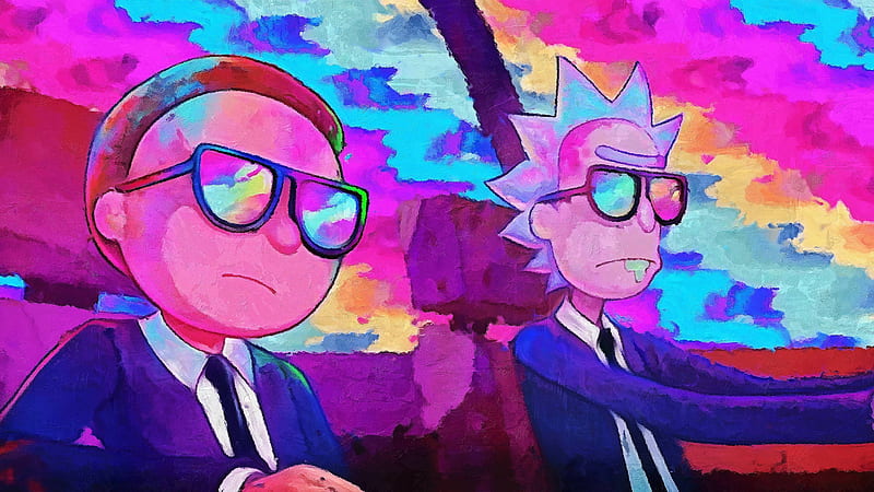 Netflix Rick And Morty Style Out Portal, HD Tv Shows, 4k