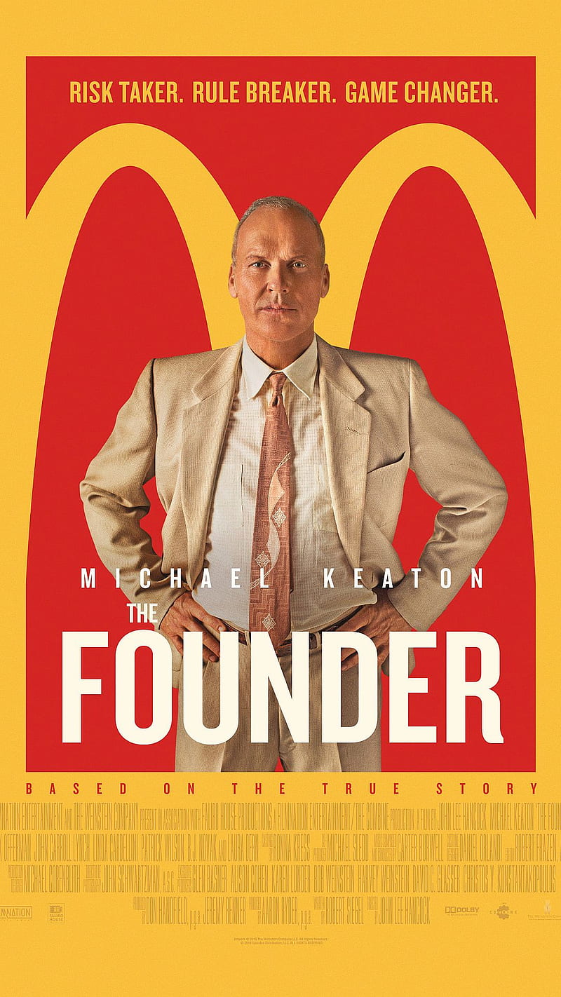 The Founder 2016, 2016, movie, poster, the founder, HD phone wallpaper