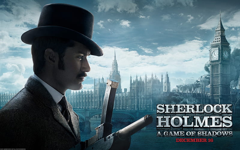 Sherlock Holmes A Game of Shadows Movie 08, HD wallpaper