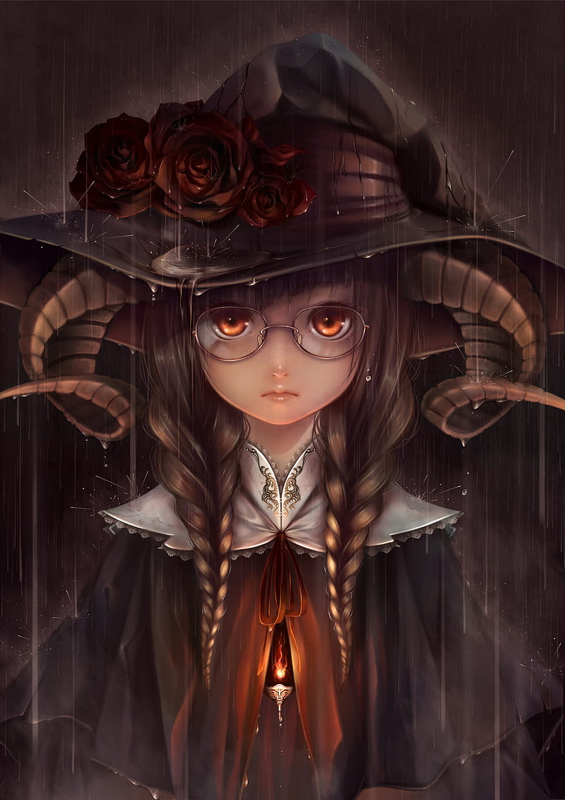 Lexica - Adorable witch girl, anime stlye, masterpiece art, warm visage,  gorgeous, lovely,