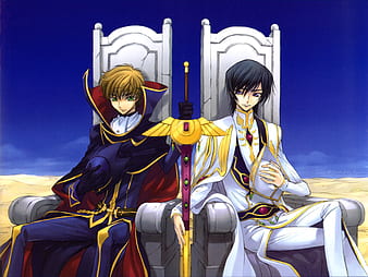 Lelouch Lamperouge Suzaku Kururugi C.C. Geass Anime, Anime