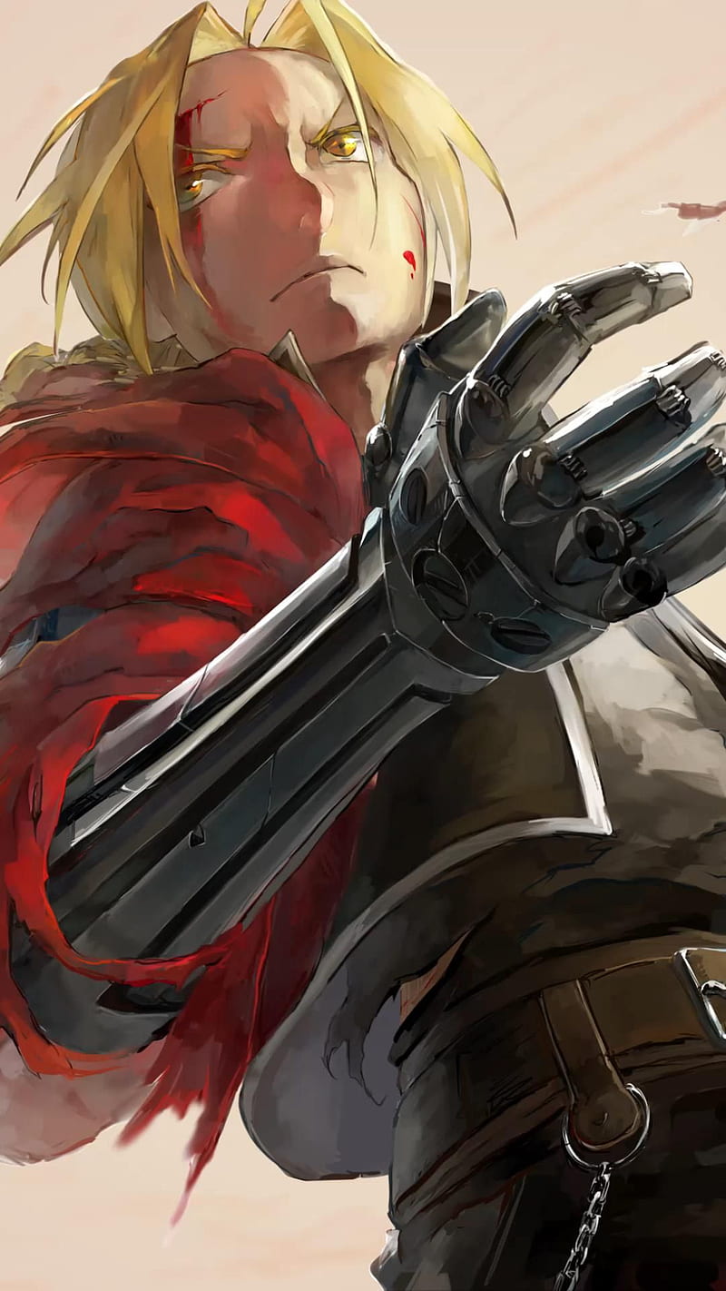 Full Metal Alchemist Edward Elric Mobile Live . Fullmetal alchemist ...