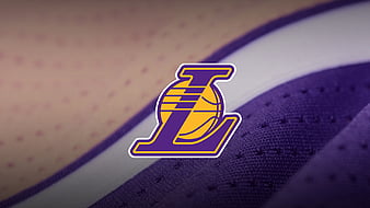 LA Lakers NBA logo Wallpaper, NBA Basketball Logo Wallpaper…