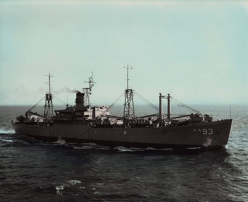 USS Yancey-AKA93, sunken, 1962, navy, HD wallpaper