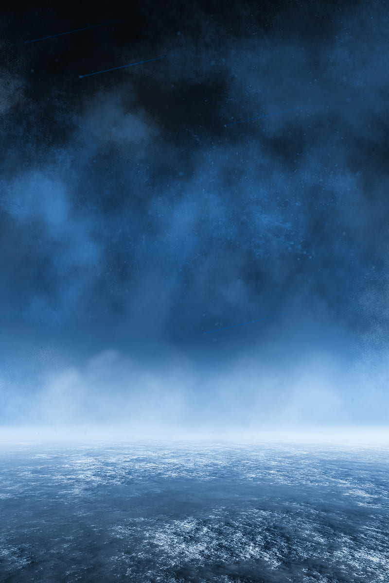 earth, atmosphere, aerial view, clouds, space, HD phone wallpaper
