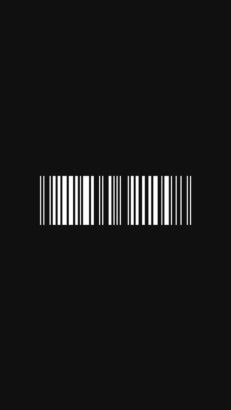BarCode, FMYury, abstract, black, bw, code, lines, product, white, HD phone wallpaper