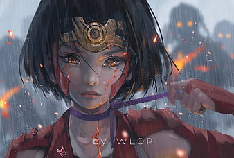 mumei (koutetsujou no kabaneri) drawn by qwel_08