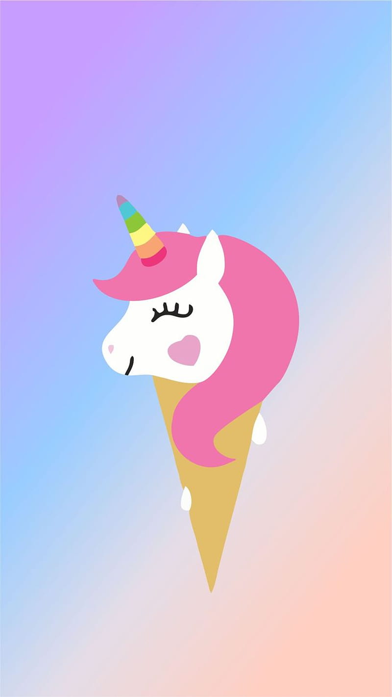 Unicorn, cute-unicorn, pink-unicorn, HD phone wallpaper