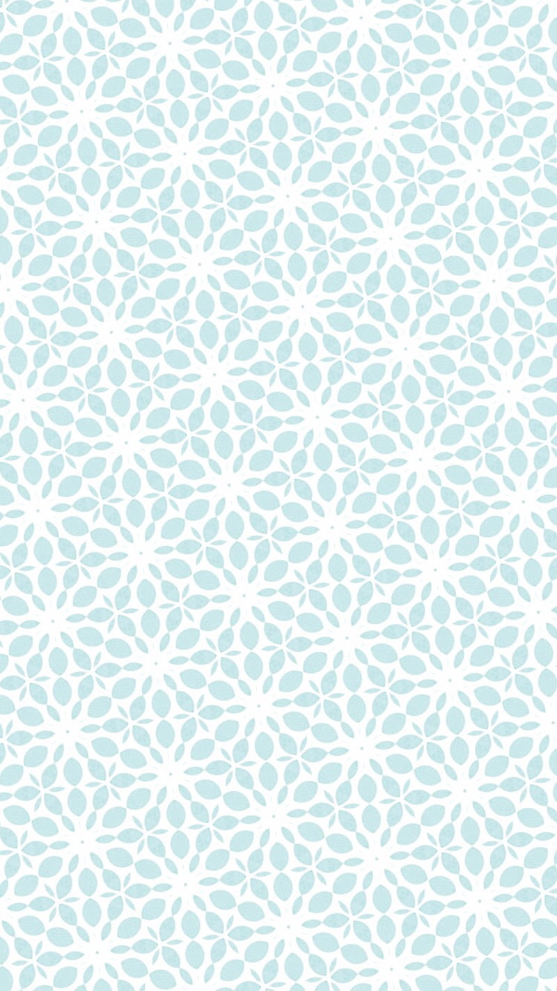 Flower power, circle, flower, green, pattern, white, HD phone wallpaper
