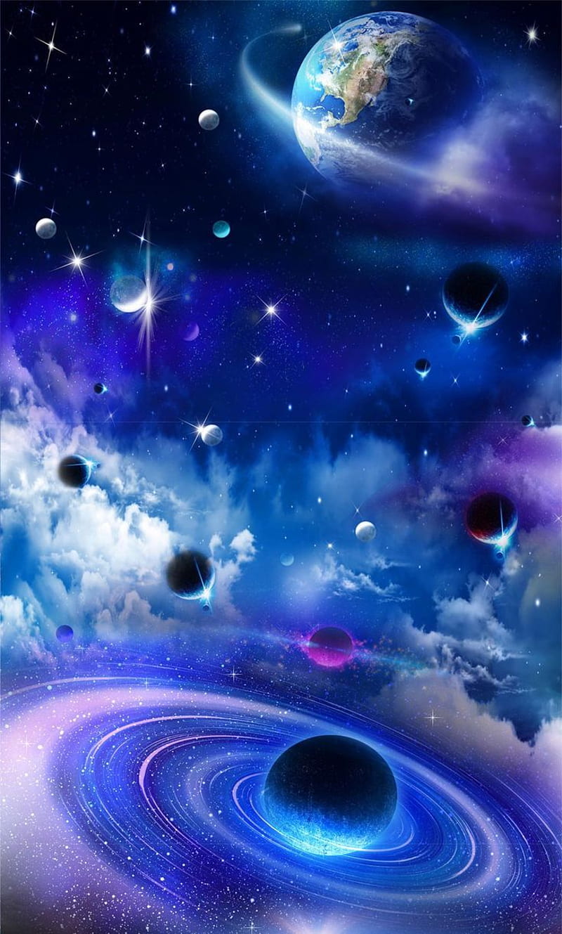 3D Wallpaper Starry Sky Universe Wallpaper – Myindianthings