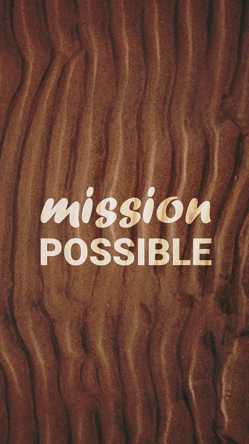 Mission Possible, desert, lock, phone, quotes, screen, text, unlock, HD phone wallpaper