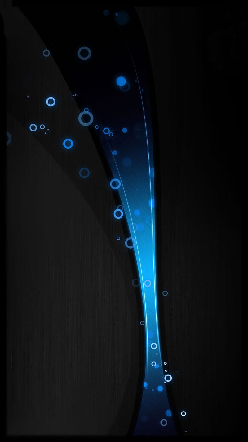 Blueblack, black, blue, HD phone wallpaper