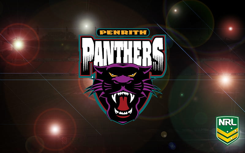 Rugby, Penrith Panthers, National Rugby League , NRL , Logo, HD wallpaper