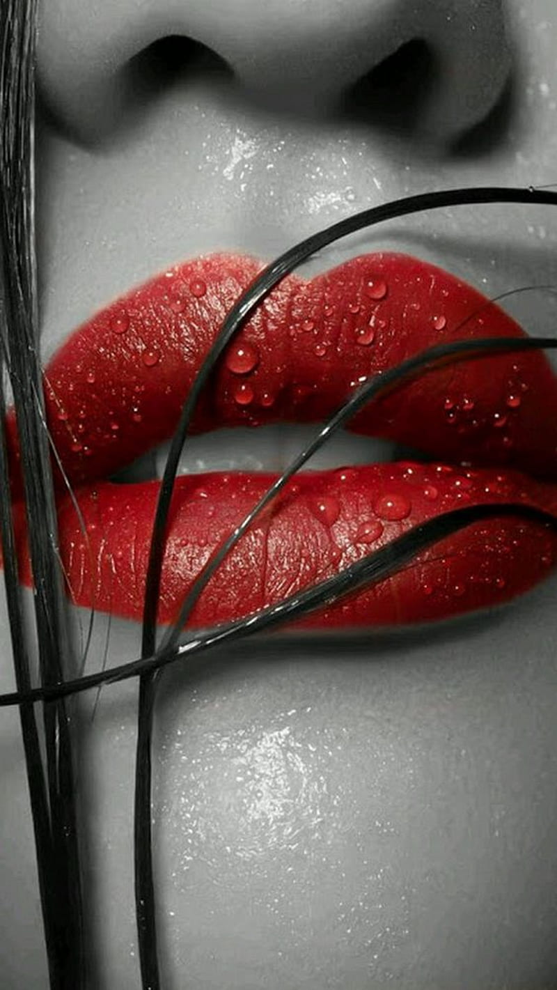 Lip, red lip, HD phone wallpaper | Peakpx