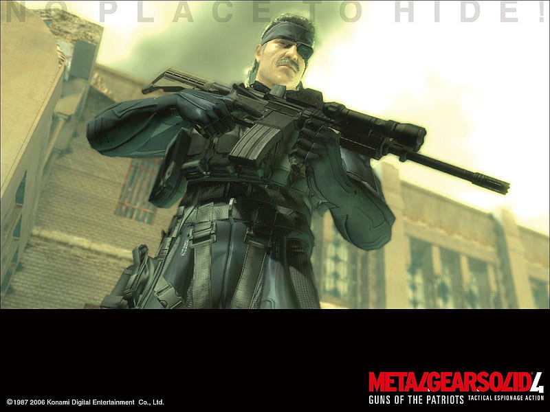 Metal Gear Solid 4-Guns of the Patriots 05, HD wallpaper