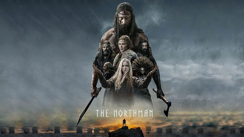 Movie, The Northman, Nicole Kidman , Alexander Skarsgård , Anya Taylor-Joy, HD wallpaper
