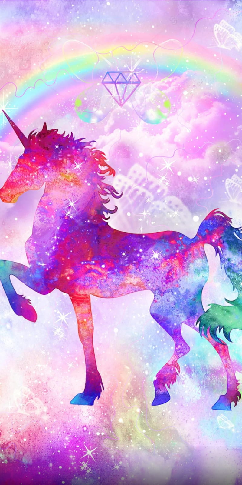Galaxy Unicorn, HD phone wallpaper | Peakpx