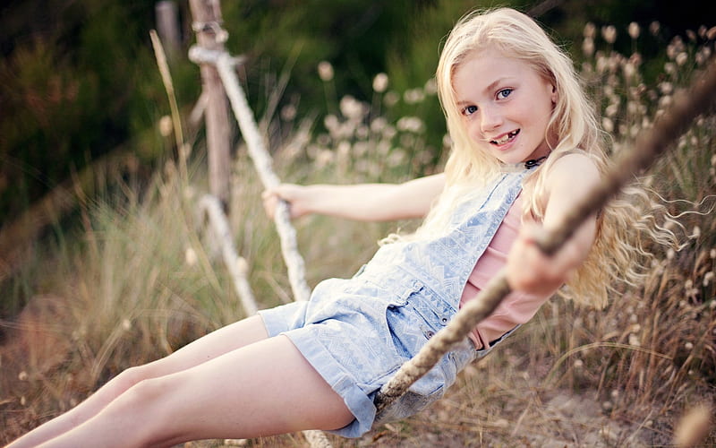Little girl, pretty, adorable, sightly, sweet, play, nice beauty, face, child, bonny, lovely, leg, blonde, pure, baby, cute, swing, white, Hair, little, Nexus, bonito, dainty, kid, graphy, fair, people, pink, Belle, comely, fun, smile, girl, summer, nature, princess, childhood, HD wallpaper