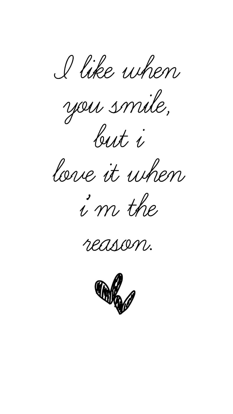 When You Smile, heart, kiss, love, quotes, sayings, smile, HD ...